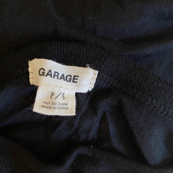 GARAGE Crop Top W/ Mesh Sleeves - Picture 8 of 10